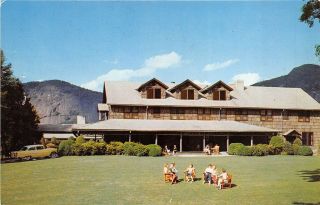 Cashiers North Carolina 1961 Postcard High Hampton Inn & Country Club