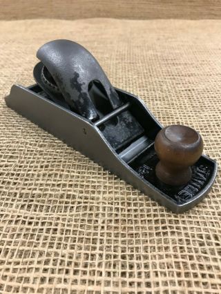 Vintage Early Stanley No.  130 Double End Block Plane - (pre 1909)