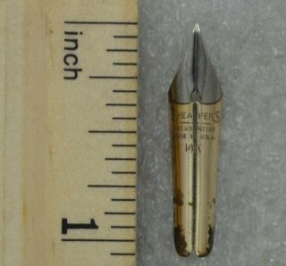 1940.  S Sheaffer 14k Gold Fountain Pen Nib
