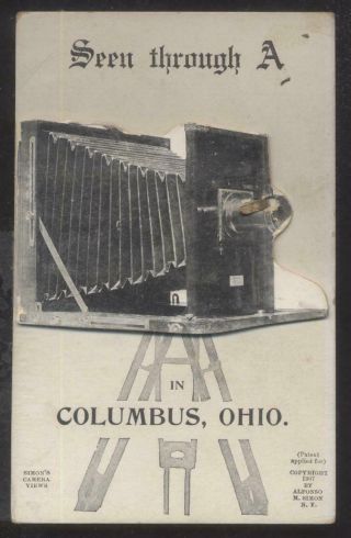 Postcard Columbus Ohio/oh Early 1900 