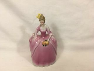 Porcelain Elegant Lady Figurine Bell Germany
