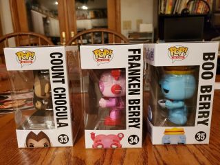 Funko Pop Ad Icons General Mills Cereal Monsters 3 - Pack Funko Shop Exclusive 5