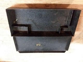 Rare Vintage Craftsman 1/2 " And 1/4 " Drive Socket Set Box.  1930s