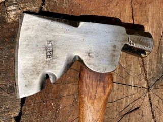 Vintage Plumb Half Hatchet Axe Hammer Handle
