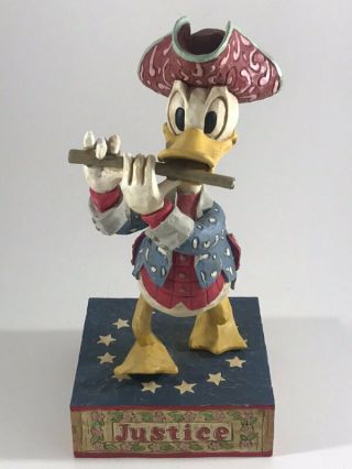 Jim Shore Disney Donald Duck Song Of Justice 4004045
