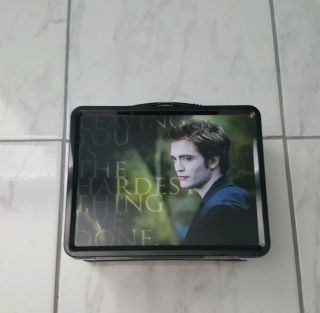 Twilight Robert Pattinson Metal Lunch Box