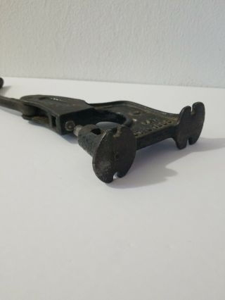 Vintage REX No 27 Brake Relining Tubular Rivet Press with Copper Rivet Cast Iron 7
