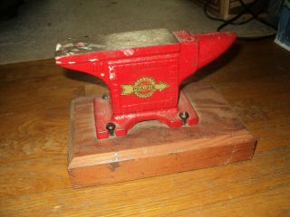 Vintage Small Anvil Blacksmithing Prairie Tool Co Blacksmith Tools Anvils & Die