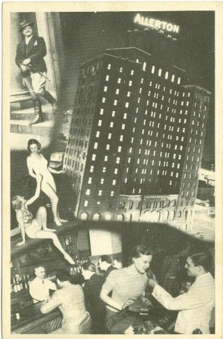 Cleveland,  Oh The Allerton Hotel,  E 13th & Chester Avenue 1941