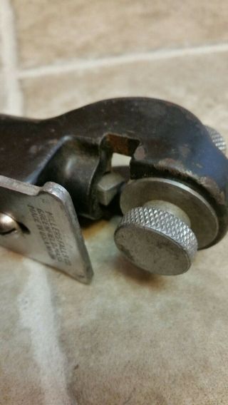Vintage Miller Falls Adjustable Pistol Grip Saw Tooth Setter Set No.  214. 7