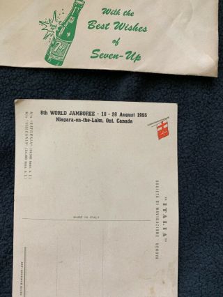 Vintage Boy Scout 1955 Jamboree Memorabilia Patches Pins Canada Niagara Pendant 6