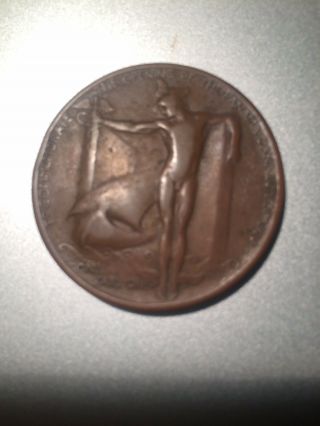 1915 Panama Pacific International Exposition Ppie Bronze Medal
