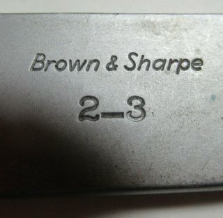 Brown,  Sharpe 2 - 3 