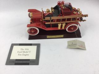 Franklin Ford Model T Fire Truck 1:16 With Tag