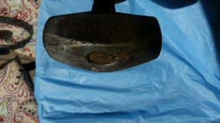 Vintage ATHA 3 lbs Sledge Lump Tappered Hammer,  Blacksmith Tool,  Wooden Handle 4