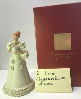 Lenox Ivory Classic Figurine Christmas Bundle Of Love 2007 (sku:624605)