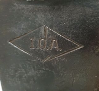Vintage Brown Camp Hardware Co.  I.  O.  A.  Des Moines,  IA.  Single Bit Axe. 3