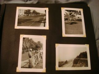 Vintage Photo Album with Black & White Photos 1940 ' s and Blank Pages 7