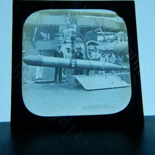 Navy Lecture On Torpedoes Magic Lantern