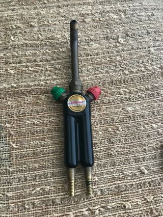 National Welding Equipment Type 3a Blowpipe Torch With A Gifted (no Charge) Tip