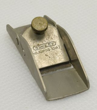 Vintage Stanley 3 - 1/2 " No.  101p (13 - 101a) Pressed Steel Thumb Plane (inv H491)