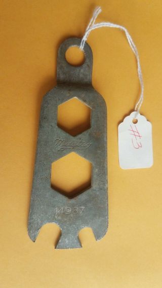 Antique Vintage Maytag 3 Washing Machine Gas Hit And Miss Engine Farm Wrench