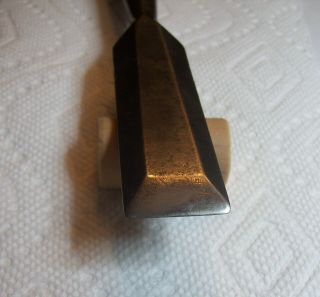 vintage 1  Stanley No.  750 beveled edge socket chisel,  made in USA 7