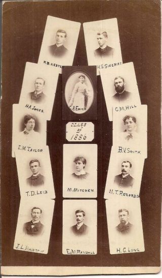 Class Of 1886 Baker Christian University Baldwin City Ks Id 