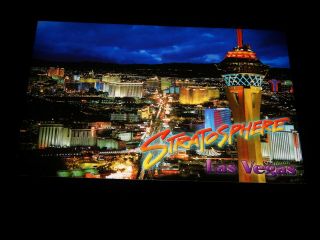 Vintage Postcard,  Las Vegas,  Nevada,  Nv,  The Stratosphere Hotel & Casino,  Tower