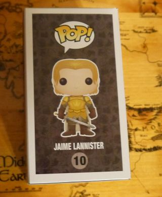 Funko Pop Game of Thrones 10 Jaime Lannister in Armor Vaulted Retired 4