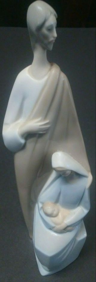 Vintage: Lladro 4585 " Nativity Josef,  Mary And Baby Jesus " Figurine.