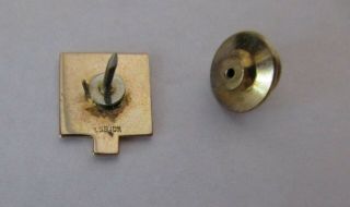 Vintage LGB 10K Yellow Gold Peden Steel 5 Year Service Pin Balfour 3