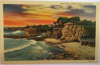 Vintage Linen Postcard 