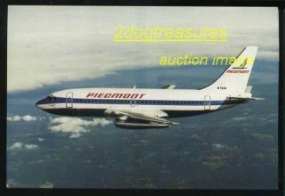 Piedmont Airlines Boeing 737 - 200 N761n Airline Issue Aviation Aircraft Airplane