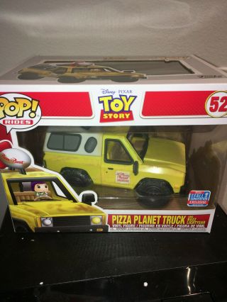 Funko Pop Rides Toy Story Pizza Planet Truck Buzz Lightyear Nycc 2018