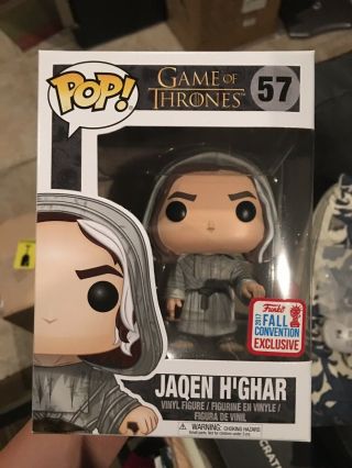 Funko Pop Jaqen H’ghar Game Of Thrones 57 57 Nycc Exclusive 2017 Jaqen Hghar