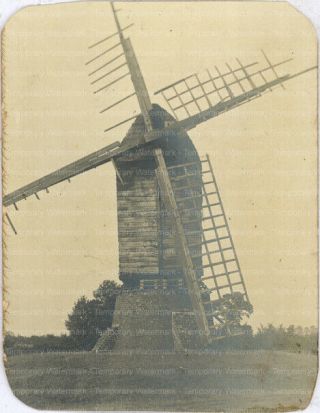 Photo: Essington Windmill,  Wolverhampton,  Staffordshire,  C.  1907