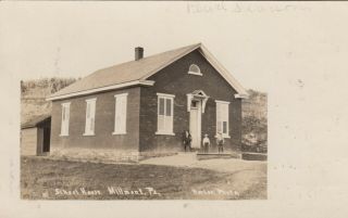 Rp: Millmont,  Pennsylvania,  1907 ; School House