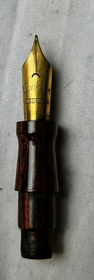 Conklin Endura Section,  Feed,  And Nib Part For Vintage Fountain Pen