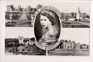 Vintage Postcard Queen Elizabeth Ii Of The United Kingdom