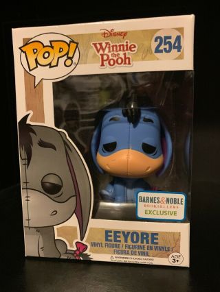 Funko Pop Disney 254 Blue Eeyore Winnie The Pooh Barnes & Noble Exclusive