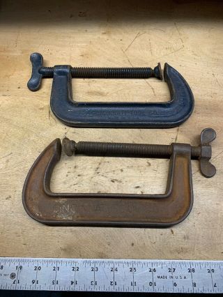 2 Vintage Cincinnati Tool Co.  Standard C - Clamp 540 - 6