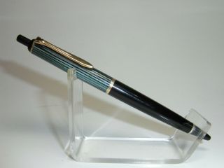Nr Vintage Pelikan 355 Ballpoint Pen Green Striated