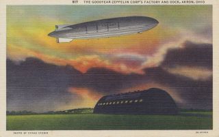 Dirigible At Goodyear - Zeppelin Corp 