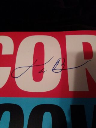 CORY BOOKER 2020 President Candidate SIGNED AUTOGRAPHED CAMPAIGN POSTER SIGN 2