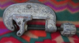 Vintage Ridgid Tubing/pipe Cutter Model No 20 5/8 To 2 1/8 O.  D 7