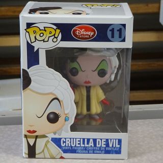 Funko Pop Disney Store Cruella De Vil 11 Vaulted (a113?)