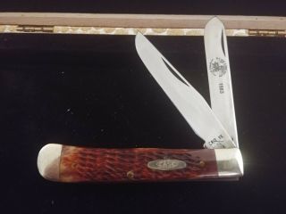 Case Xx 6254 Ss Trapper Knife 1983 - 7 Dot Limited Edition
