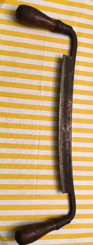Vintage Essex Mfg Co 12 Inch Draw Knife