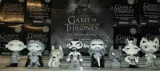 Funko Game Of Thrones In Memoriam Mystery Mini Complete Set Of 8 - Lady Grey.